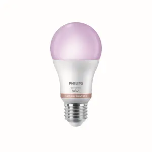 Philips E27 60W LED RGB & tunable white A60 Dimmable Smart bulb Pack of 2