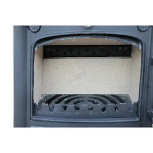 HEATSURE Cast Iron Woodburning Multifuel Stove Fireplace Heat Warm Indoor 4.5KW