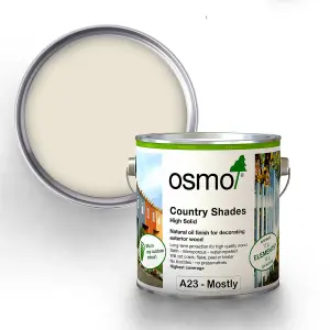 Osmo Country Shades Opaque Natural Oil based Wood Finish for Exterior A23 Mostly 125ml Tester Pot