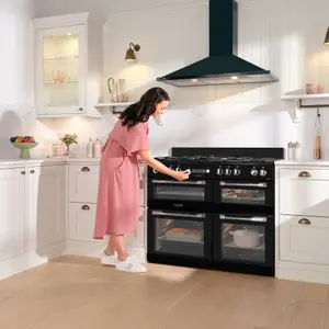 Leisure CS110F722K Freestanding Electric Range cooker with Gas Hob