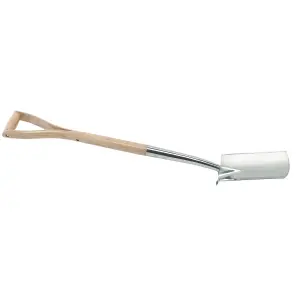 Draper Heritage Stainless Steel Border Spade with Ash Handle 99012