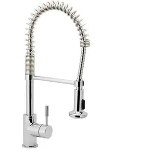 Nes Home Pull Out Kitchen Sink Mono Mixer Tap Chrome