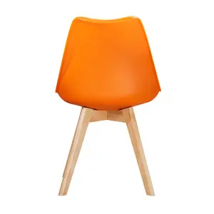 Croxley Solid Wood Dining Chair (Set of 2) Orange