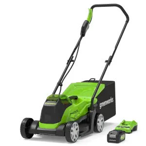 Greenworks 24V 33cm Cordless Lawnmower