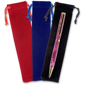 Velvet Drawstring Pen Cases (Pkt 3)