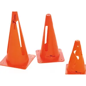 4 PACK 12" Orange Collapsible Sports Traning Cones Pop-Up Football Pitch Safety