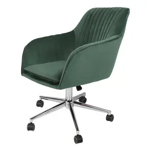 BRISEIS Swivel office chair - (Green)