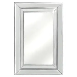 Argente Silver Trim Wall Mirror