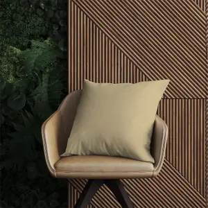 Biscuit Brown Outdoor Cushion 60cm x 60cm