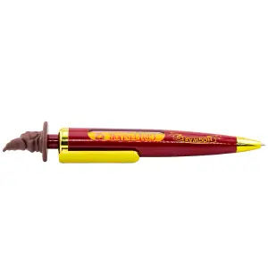 Harry Potter Quote Pen Brown/Gold (One Size)