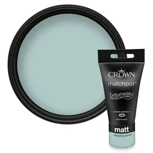 Crown Breatheasy Stepping stone Matt Emulsion paint, 40ml