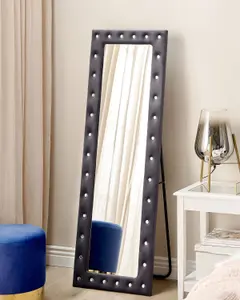 Standing Mirror ANSOUIS Velvet Dark Grey