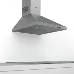 Bosch Series 2 DWP64CC50M Stainless steel Chimney Cooker hood (W)59.8cm - Silver effect