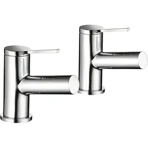 Mira Shower Evolve Basin Pillar Taps 2.1816.002 + Bath Piller Tap 2.1816.004