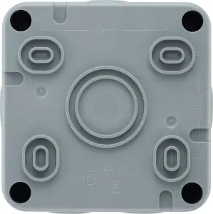 BG 13A Grey Outdoor Weatherproof fused connection unit with RCD