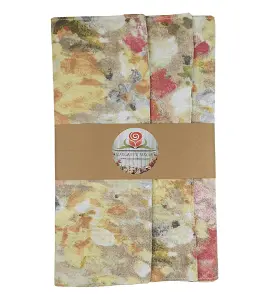 HANDMADE PLACEMATS - GIVERNY SIENNA - 43.5 X 28.5 CM SET OF 2