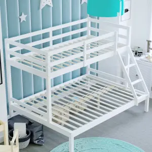 Vida Designs Sydney White Triple Sleeper Bunk Bed