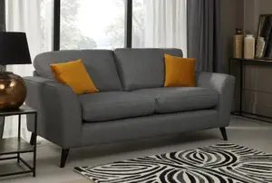 Modern Home Caxton 3 Seater Sofa Charcoal