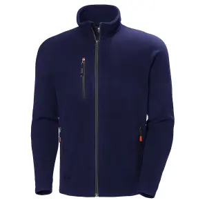 Helly Hansen Workwear Oxford Fleece Jacket (Navy)  (Large)