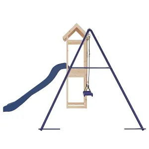 Berkfield Outdoor Playset Solid Wood Pine