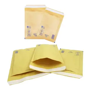 200 x Size 4 (180x265mm) Arofol Gold Bubble Lined Padded Mailing Shipping Envelopes