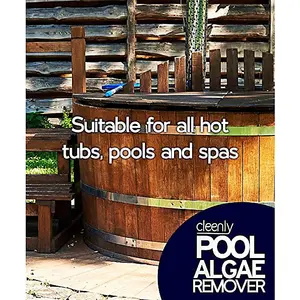 Cleenly Pool Algae Remover - Removes & Prevents the Growth of Algae in Water - Super Concentration and Long Lasting 3 x 5L