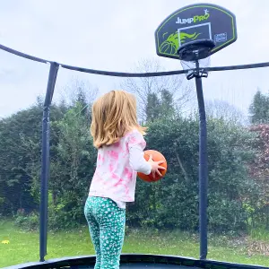 JumpPRO Trampoline Basketball Hoop