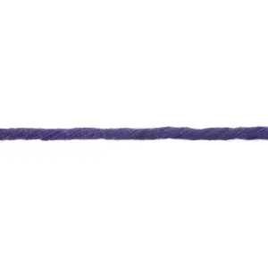 Trim: Macramé Cord: Cotton: 87m x 4mm: 0.5kg: Purple