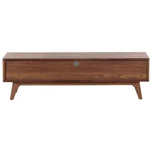 Beliani Modern TV Stand Brown EERIE