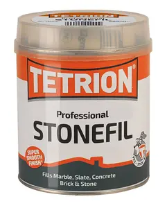 Tetrion Professional Stonefil White 900mL x6 Fast Drying Excellent Coverage