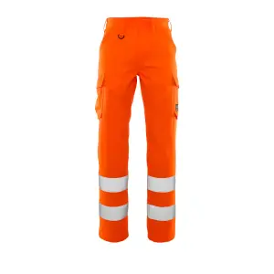 Mascot Safe Light Thigh Pocket Trousers (Hi-Vis Orange)  (28.5) (Leg Length - Short)