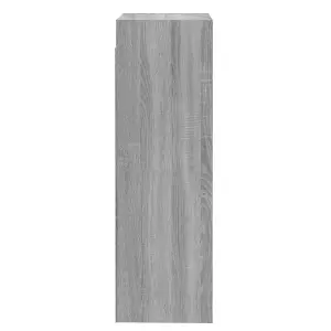 Berkfield TV Cabinets 2 pcs Grey Sonoma 30.5x30x90 cm Engineered Wood