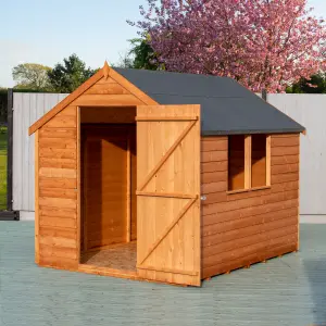 Shire Overlap 8x6 Single Door Value Shed with Window