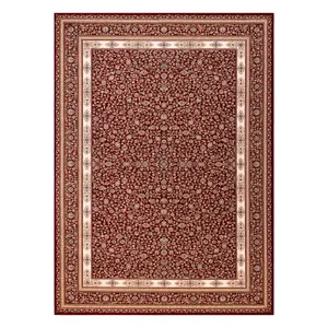 Carpet Wool NAIN Ornament, frame 7965/51066 burgundy / beige  120x170 cm