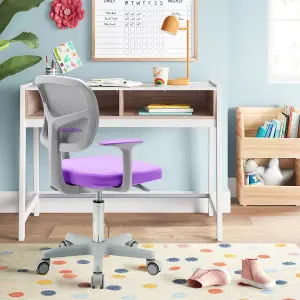 Costway Kids Computer Desk Chair Low-Back Task Study Chairs Children Office Task Chair