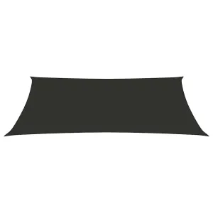 Berkfield Sunshade Sail Oxford Fabric Rectangular 2x4.5 m Anthracite