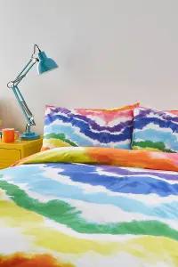 Tie Dye Duvet Cover Set, 100% Cotton