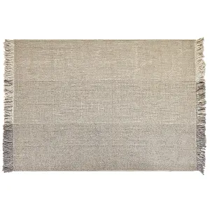 Wool Area Rug 160 x 230 cm Grey TEKELER