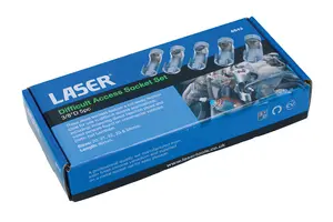 Laser Tools 8643 5pc Difficult Access Socket Set 3/8"D