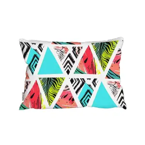 Cushions - Aztec and tropical palm leaves (Cushion) / 45cm x 30cm