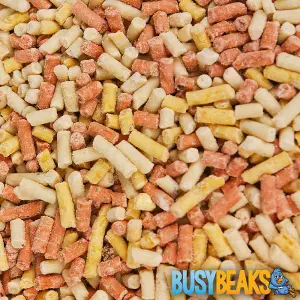 5kg BusyBeaks Mixed Suet Pellets - Mealworm Berry High Energy Wild Bird Feed