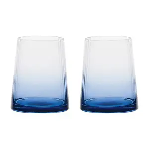 Anton Studios Empire Set of 2 DOF Tumblers Blue