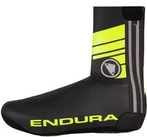 Endura Road Overshoes - Hi Vis Yellow / Small