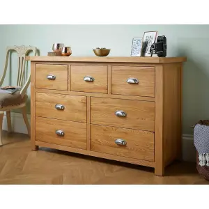 Birlea Woburn 4 + 3 Chest In Oak