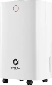 Ometa Pure 12L/Day Dehumidifier For Damp, Condensation, Mould & Mildew With Digital Humidity Display, 24 Hour Timer, Auto & Sleep Mode & Laundry