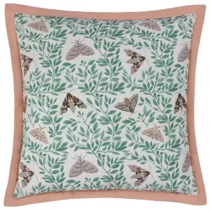 Wylder Silkmoth Floral Feather Rich Cushion