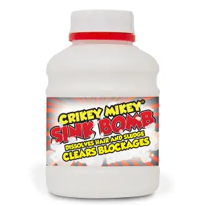 Sink Unblocker Crikey Mikey 'Sink Bomb' - 4 x 500g