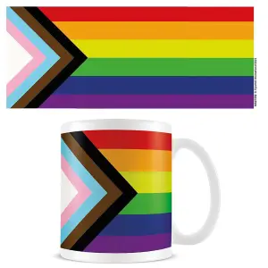 Pyramid International Progress Flag Mug Multicoloured (One Size)