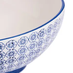 Nicola Spring - Hand-Printed Fruit Bowls - 31.5cm - Pack of 2