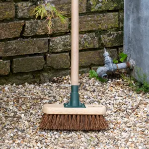 Burgon & Ball Straight Stiff Bassine Outdoor Scrubbing Broom, (W)230mm